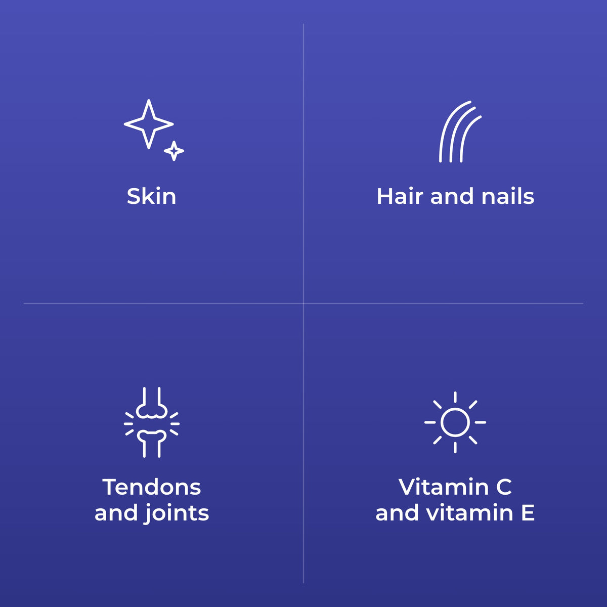 Multi Collagen benefits: skin, hair and nails, tendons and joints
