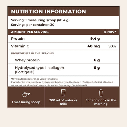 ProtoCol Collagen & Protein nutrition information and how to take it