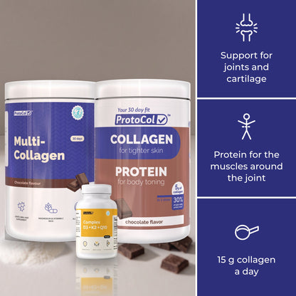 CollagenMax Bundle: ProtoCol Collagen & Protein, MultiCollagen and a free D3 + K2 + Q10