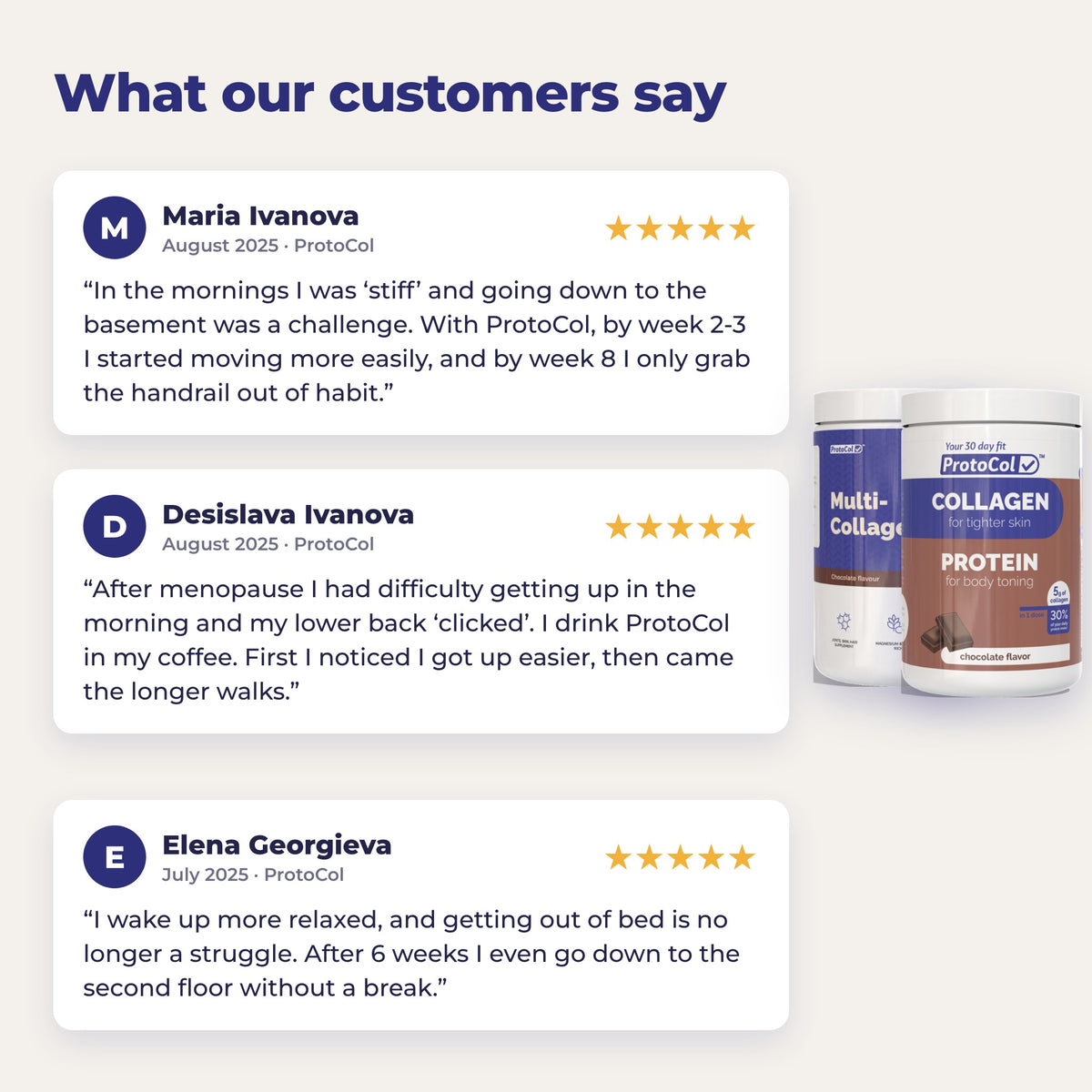 Customer reviews of CollagenMax